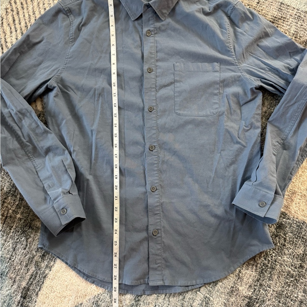 lululemon athletica Casual Blue Button Down Shirt